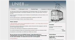 Desktop Screenshot of hoedl-linie8.de