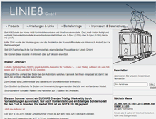 Tablet Screenshot of hoedl-linie8.de